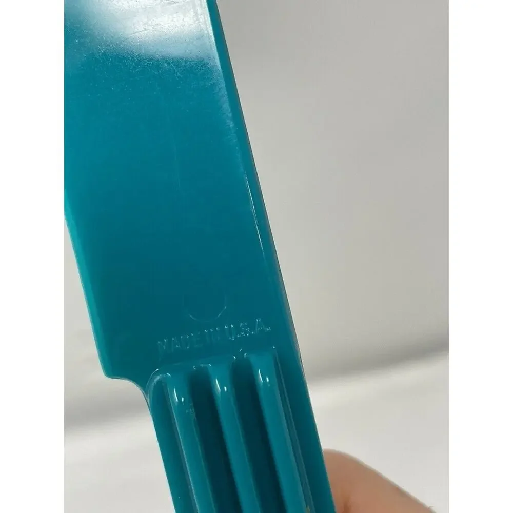 Vintage Portable Utensils Travel Camping Backpacking Cutlery Set Stackable USA‎